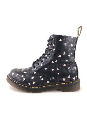Dr. Martens 1460 Pascal Wild Heart Printed Leather Boots 7